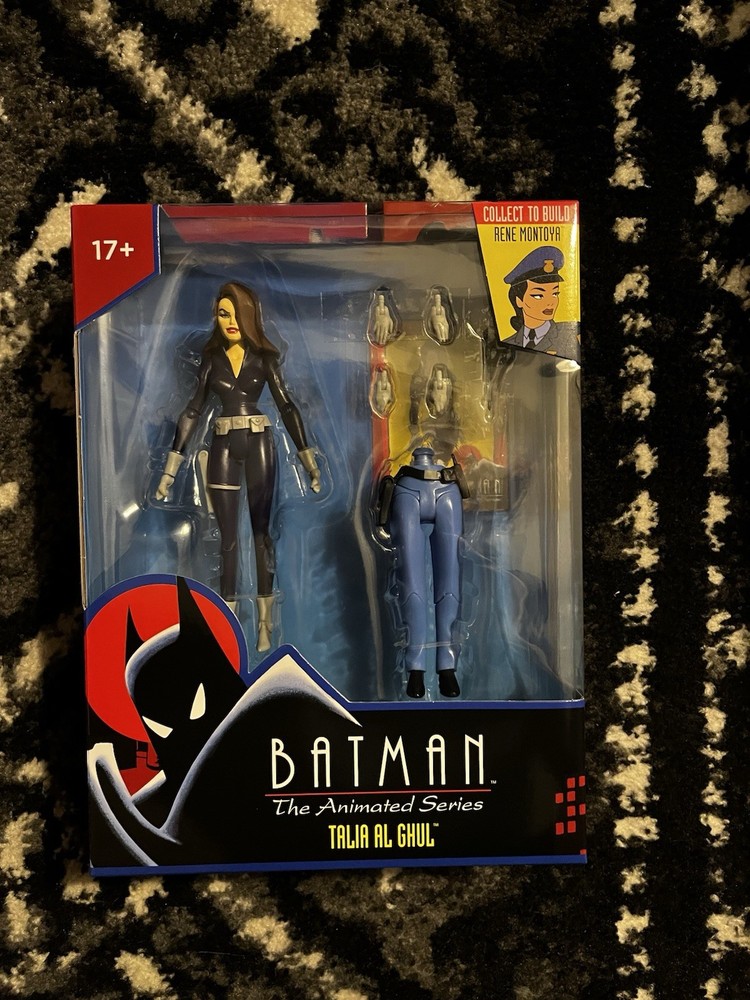 McFarlane DC Batman Animated Series BTAS TALIA AL GHUL with Rene Montoya BAF