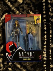 McFarlane DC Batman Animated Series BTAS TALIA AL GHUL with Rene Montoya BAF