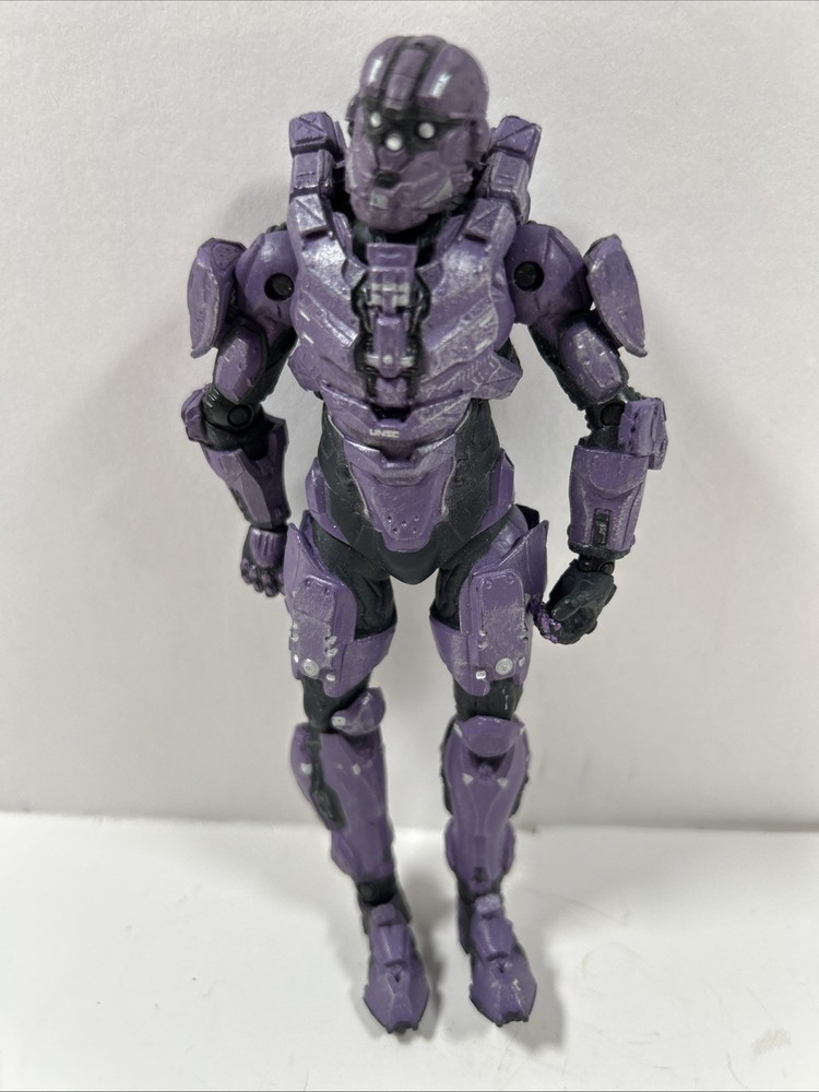 Halo 4 Spartan CIO Soldier Violet Team Purple Series 2 McFarlane Figure H4-5