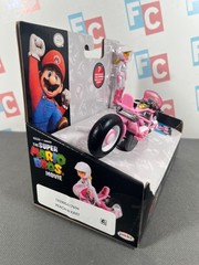 Super Mario Bros Jakks Princess Peach Figure & Pull Back Racer Kart NEW IN BOX