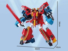 TOBOT V Galaxy Detectives 13.5″ Commander Universe Tank Man Invincible Combiner
