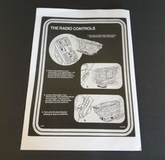 Vintage Star Wars, Jawa Sandcrawler, Repro Remote Control Working