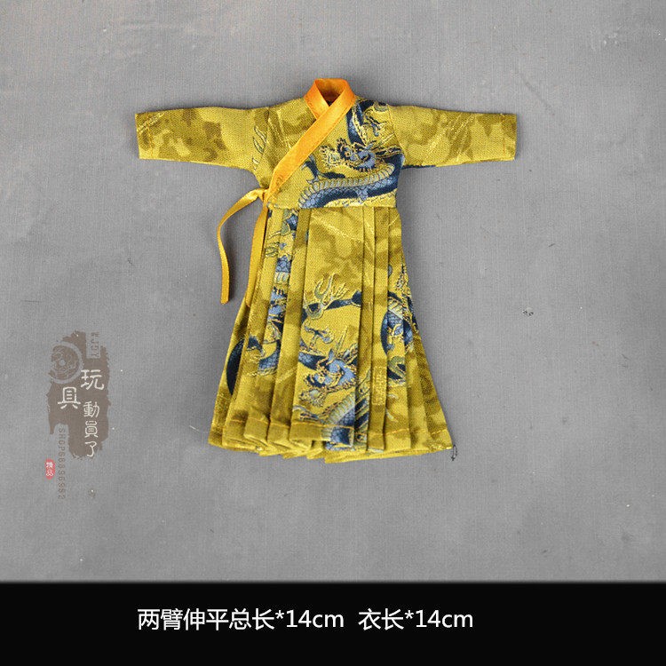 1/12 Scale Ming Dynasty Imperial Guard Feiyu Robe Model For 6 “Action Figure