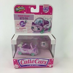 Shopkins Cutie Cars Ballet Coupe QT2-06 Die-cast Car W Mini Shopkin NEW