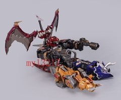 New Power Rangers Dino Megazord Action Figure Toy 25cm Combined Separate Diecast