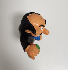 Vintage 1978 Smurfs Gargamel Potion PVC Figure 2.5″ Peyo W. Germany Cake Topper