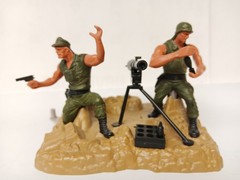1974 Mattel Heroes in Action Soldiers: Anti Tank Team