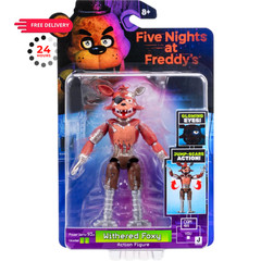Jazwares Five Nights at Freddy’s Withered Foxy – 5-Inch 5, Multicolor