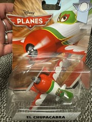Disney Pixar Planes El Chupacabra Mexico Racer Diecast Metal 1:55 Scale