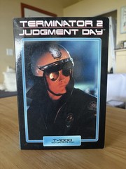 NECA Terminator 2 JUDGMENT DAY T-1000 Motorcycle Cop 7” Action Figure New NIB