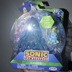 Sonic 35th Anniversary Chaos with Chao 4.75 Figure Mint Sealed