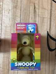 VTG 1985 Snoopy Tumbling Toy New Original Box Rare Collectible Sealed