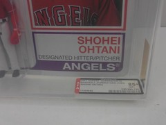 SUPER7 2021 TOPPS BIG LEAGUE REACTION FIGURE MLB BASEBALL SHOHEI OHTANI AFA 85+