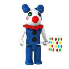 PIGGY Clowny Action Figure 3.5 Series 1 Roblox DLC Items Toy Game NEW 2020