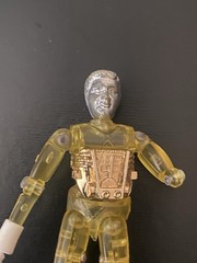 MICRONAUTS Time Traveler Yellow Action Figure 1976 Mego BROKEN ELBOW