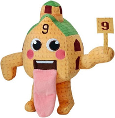 Steal a Brainrot 67 Plush Esok Sekolah Strawberry Elephant Toys for Game Fans