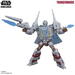 Transformers Collaborative Star Wars: The Mandalorian N-1 Starfighter, 7.5”