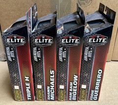 WWE Elite Monday Night Wars Complete Set of 4, (Greatest Hits) w/ Vincent BAF