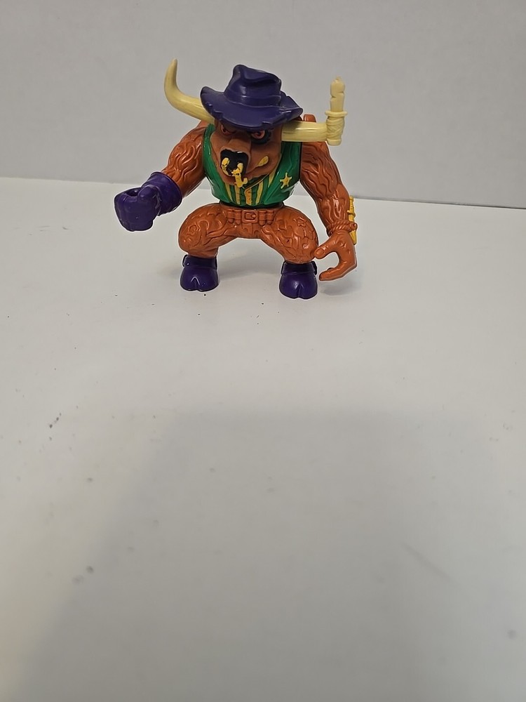 Sheriff Terrorbull VTG 1991 Hasbro Cowboys of Moo Mesa Toy Action Figure RARE