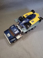 MASK Kenner Goliath transport and Goliath Race Car