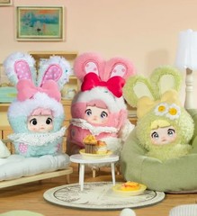 Pre-Sale Nommi Baby Sweetheart Bunny Confirmed 3.9″ Plush Pendant Action Figure
