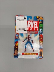 Lot of 6 Marvel Heroes Miniature Poseable Action Figures Toy Biz Worldwide 2005