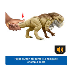 Jurassic World Rebirth Distortus Rex D-Rex Rumble N Rampage 22″ Figure