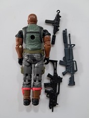 Gi Joe Roadblock V15 Heavy Assault Squad Figure Complete Rare Great Shape
