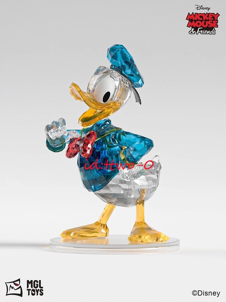 Disney Donald Duck Crystal Figure MGLTOYS Assembled Toy Gift Collection 5-7″