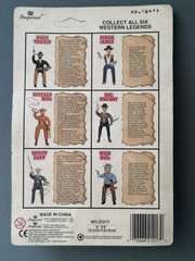 Vintage Imperial Toys Legends of the Wild West Wyatt Earp Figure 1991 Sealed