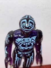 Vintage Original Tomy Tron Purple Action Figure 1981 No Disk -VG