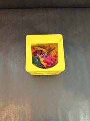 VTG Lot Of 42 Multi Color Dinosaurs With Box