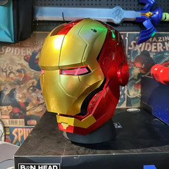 Iron Man Helmet MK5 Jarvis Wear Opening and Closing Helmet