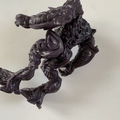 2018 Super7 ReAction Alien & 2020 Greenbrier Kharn Brute Action Figures