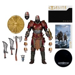 MCFARLANE ELITE EDITION KRATOS ARES ARMOR GOD OF WAR RAGNAROK FIGURE IN STOCK!