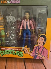 NECA Teenage Mutant Ninja Turtles (Cartoon) – Rat King Vs VERNON 2PACK sealed