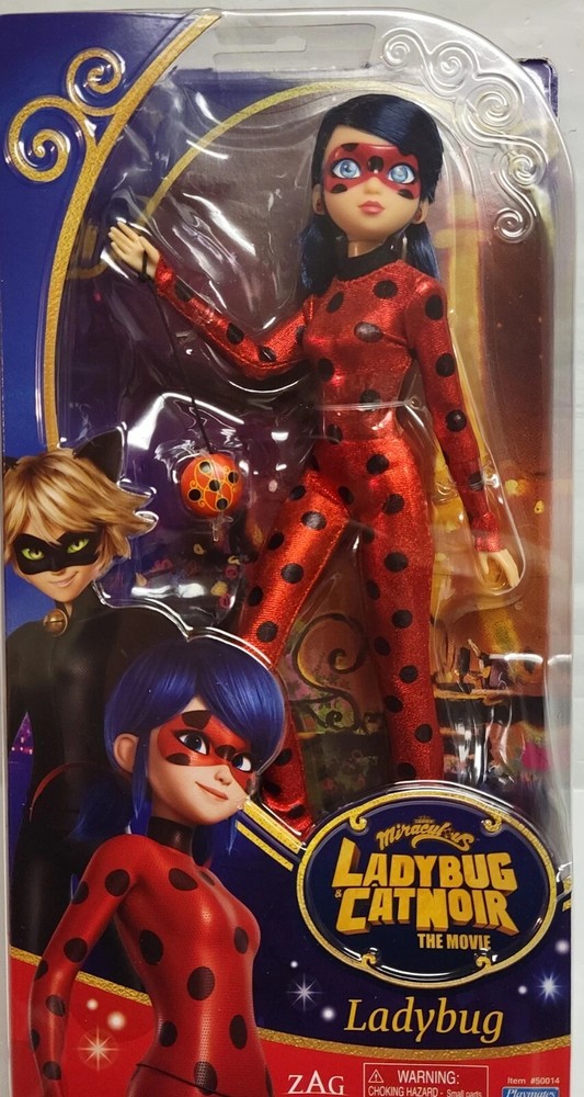 Miraculous Ladybug Cat Noir Action Figure Doll NEW w Some Slight Package Damage
