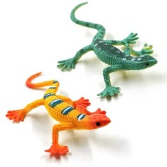 12pcs Simulation mini Lizard Reptile Animal Miniature Art Toy Figure Doll