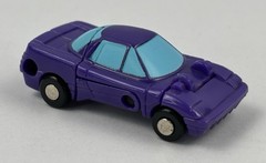 Vintage 1989 G1 Transformers Micromasters, Road Hugger, Sports Car Patrol Team