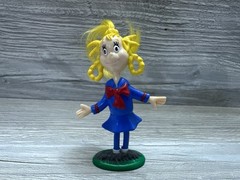 Dr Seuss Grinch Christmas Cindy Lou Who Topper Figure Universal 2000s Animation!