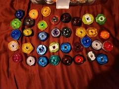 HUGE Beyblade X – Collection Lot – Takara Tomy & Hasbro Blades Ratchets Bits