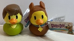 Warner Bros. Rubber Duck Set SCOOBY DOO & SHAGGY NEW