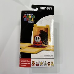 Jakks Pacific SHY GUY Super Mario Bros Movie 1.25 in Mini Figure Question Block