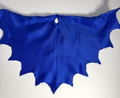 Custom Handmade Blue Wired Cape accessory For Batman McFarlane 7” Figure 1/10