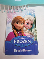 Disney Elsa’s Olaf 7″ Blue Molded Detangling Hair Brush for All Hair Types-New!