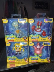 SpongeBob SquarePants Die-Cast Figure Set Of 4 METALFIGS