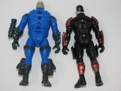 Lot Of 2: Final Faction Alpha Team 1 Action Figures RIPTIDE & SCOPE
