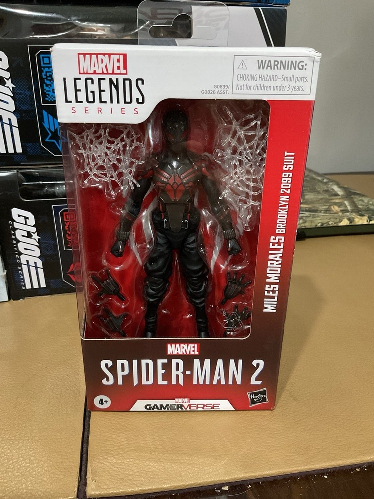 Marvel Legends Spider-Man 2 Gamerverse Miles Morales Brooklyn 2099 Suit Figure