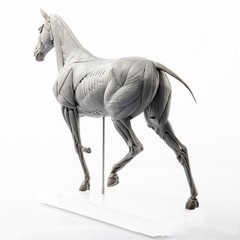 1:10 EVO Muscle Anatomy Animal Horse Model Educational Science Model Decoration