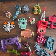 Battle Builders Toy Biz 1996 Building System Pieces And Figures Lot 90s Retro